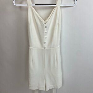 ARITZIA White Petunia Romper